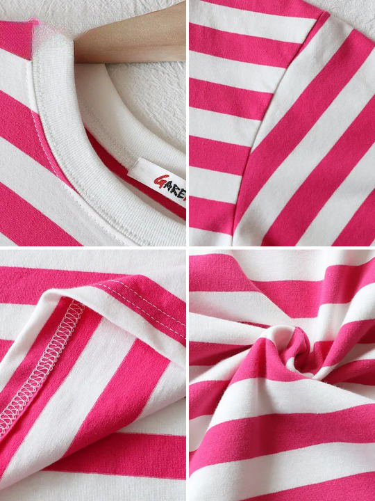 Women's Striped Cotton T-shirt