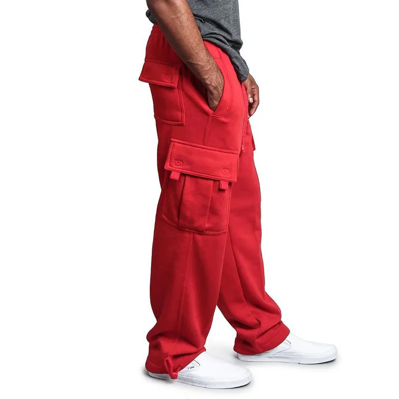 Men Multi-pocket Pants