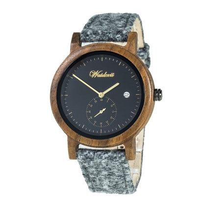 Waidzeit Maximilian Men Black with loden strap